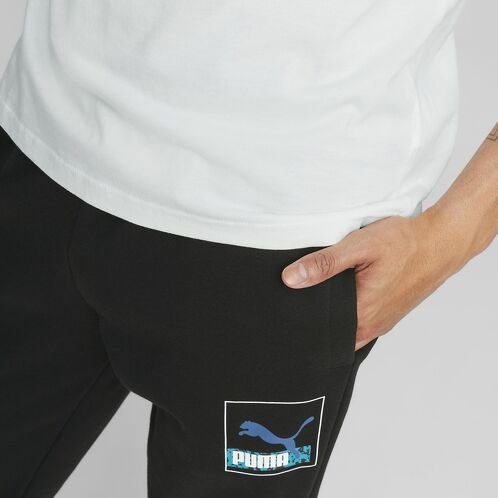 Pantaloni trening PUMA pentru barbati BRAND LOVE SWEATPANTS FL - 53563901