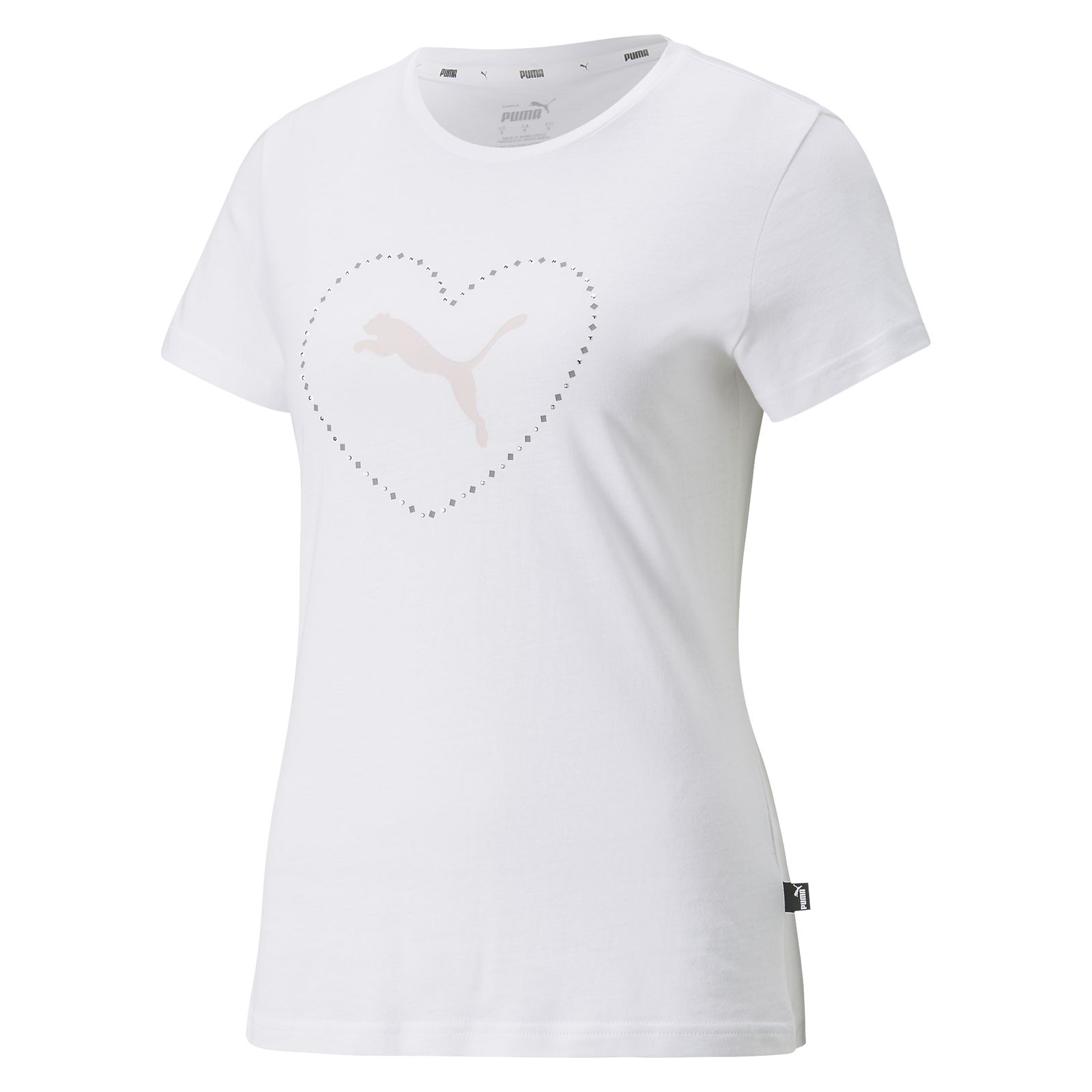 Tricou PUMA pentru femei VALENTINES DAY GRAPHIC TEE - 84840802